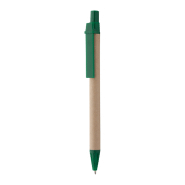 Stylo en papier et plastique recyclé - Encre noire - Couleur naturelle - 5g Stylo en papier et plastique recyclé - Encre noire - Couleur naturelle - 5g