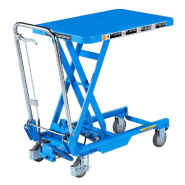 Tables élévatrices manuelles - 300 kg - FIMM - utilisations intensives avec dossier repliable_0