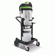 Aspirateur à sec industriel avec système de sac sans fin de 20 M - HEPA H14 - 3 moteurs 3,3 kW 230 V Cleancraft DRYCAT 320 BAG-H PRO