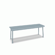 Banc d'extérieur en métal FLANER - bleu