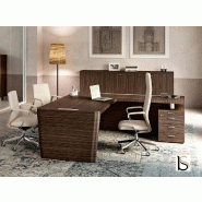Bureau d'angle X10- Officity - Droite, Oui, Ébène, 250 x 220 cm_0