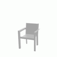 Chaise design in & out FRAME - gris