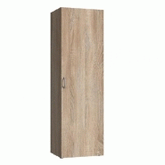 COLONNE DE RANGEMENT LUND 1 PORTE CHÊNE NATUREL 45 X 40 CM PROFONDEUR