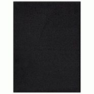 Décoshop26 - Paillasson dessous antidérapant 60 x 80 cm PP torsadé noir et vinyle DEC040633 - noir 3000265035264