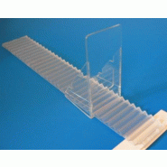 Dosseret avec échelle sécable