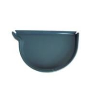 Fond demi-rond pour évacuation d'eau pluviale - Développé 270, 300 mm - 32 couleurs