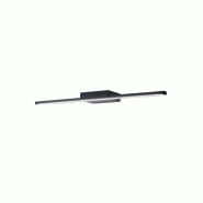 Gea Luce Applique Gap493C 16W 1670Lm 3000K Ip44 En Aluminium Noir Mat - Gealuce - Applique Led Moderne Pour Intérieur À Lumière Indirecte - noir GA