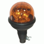 Gyrophare Saturnello flexible 12V 55W - 130 mm H1 - Orange - NeedGarden