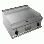 ITALCONCEPT L2G Fry-Top Gaz Lisse A Poser 270 x 800 x 700 mm - 3616350181268