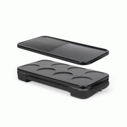 LIVOO Crêpière + Grill 1500w 8x11.5cm DOC349N - noir 3523930112324
