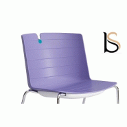 Lot de 2 chaises contemporaines Mork - Mobel Linea. - Lilas_0