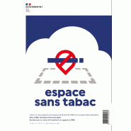 Panneaux rigides A4 zones fumeurs/non fumeurs - PNLGPSC-TL05/ESSTZ