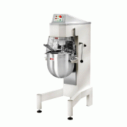 Pétrin planétaire 80 litres avec variateur de vitesse et commandes digitales. Structure revêtue d'une peinture anti-rayures. Modèle FIMAR PLN80D -