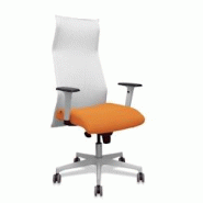 Piqueras y Crespo Sillón Albacete malla blanco bali naranja brazos blancos base blanca ruedas parqué 65mm - orange multi-matériau 13SM10B308B354BR65G Piqueras y Crespo Sillón Albacete malla blanco bali naranja brazos blancos base blanca ruedas parqué 65mm - orange multi-matériau 13SM10B308B354BR65G