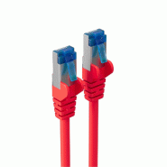 Shiverpeaks Câble patch, cat. 6A, S/FTP, 1,0 m, rouge - rouge 4017538118585