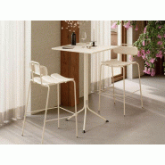 Table haute d'extérieur Dolce  - fabrication française - Harmony