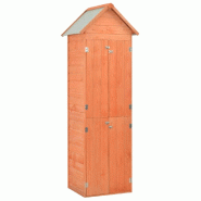 VidaXL Abri de jardin 71 x 60 x 213 cm Bois Modèle Vega Core - 170649