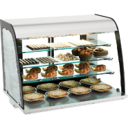 Vitrine neutre snack self-service ouverte - 1100x700x850/1650 mm - 7178.2030