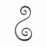 Volute H.220 x L.110mm - plat 12 x 6mm