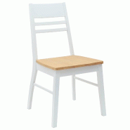Chaises de salle à manger 2 pcs Blanc 43 x 54 x 89 cm Modèle Orion Select - 8721359374742
