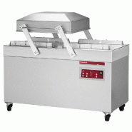Diamond - Machine sous-vide, double chambre 620x500xh240 mm. - 100 m3/h - réf. CF-165T/S - AKS-CF-165T/S Diamond - Machine sous-vide, double chambre 620x500xh240 mm. - 100 m3/h - réf. CF-165T/S - AKS-CF-165T/S