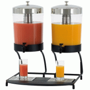 Distributeur de jus de fruit 2 x 8 L | Casselin - CDJ82