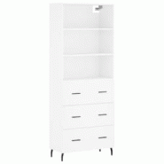 Helloshop26 - Buffet bahut commode armoire meuble de rangement organisateur cuisine salle de séjour salon haut 69,5 x 34 x 180 cm 02_0032554 - 300021 Helloshop26 - Buffet bahut commode armoire meuble de rangement organisateur cuisine salle de séjour salon haut 69,5 x 34 x 180 cm 02_0032554 - 300021