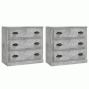 Helloshop26 - Buffet bahut commode armoire meuble de rangement organisateur cuisine salle de séjour salons lot de 2 bois 02_0036880 - 3000213103489 Helloshop26 - Buffet bahut commode armoire meuble de rangement organisateur cuisine salle de séjour salons lot de 2 bois 02_0036880 - 3000213103489