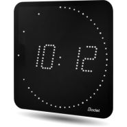 Horloge LED Style II 7 Ellipse, alimentation 230V, indépendante, LED blanche - BODET