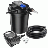 KIT DE FILTRATION SET 12000 LITRES 11 WATTS UVC POMPE 8000 L/H TUYAU 10 M 16_0001894 KIT DE FILTRATION SET 12000 LITRES 11 WATTS UVC POMPE 8000 L/H TUYAU 10 M 16_0001894