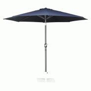 Parasol rond Bolero Seville 3m bleu marine