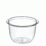 Pot à dessert PET transparent 330ml - par 900