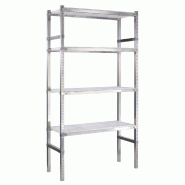 Rayonnage inox l.1200 x p.400 - blanc - storinox - 1905513