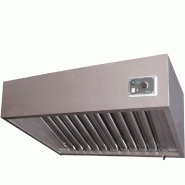 Hotte complète (7/7-1500 M3/h) 120 Pa, variateur, 3 filtres Hotte complète (7/7-1500 M3/h) 120 Pa, variateur, 3 filtres
