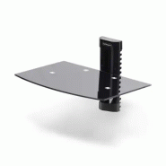 ÀÉtagère AV Murale Flottante, Support à Hauteur Ajustable pour Sous Télévision, Support Mural pour TV ÀÉtagère AV Murale Flottante, Support à Hauteur Ajustable pour Sous Télévision, Support Mural pour TV