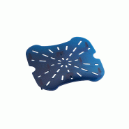 CAMBRO - 12SFSFPDPP-267/6 (Lot de 6) - Grille d'égouttage série « FRESHPRO » pour bacs de 11,4, 17,2 et 20,8 L (bac non inclus) - Bleu - bleu plas