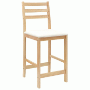 Chaises de salle à manger 2 pcs Naturel 40 x 47,5 x 99,5 cm Modèle Orion Salle à manger - 8721359375046