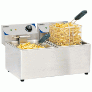 Friteuse électrique à poser - 2 cuves - 2 x 8 L - CFE82 | Casselin