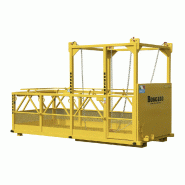 Nacelle grue cantilever  adaptée aux travaux de construction, d'infrastructure et de maintenance