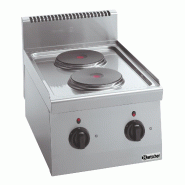 Réchaud électrique 600 2PLTG 131723 Bartscher