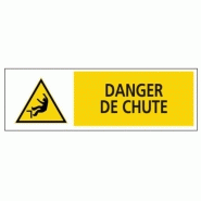 Rectangle rigide danger matières toxiques