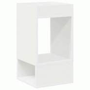 VidaXL Table d'appoint Blanc 30 x 30 x 56 cm Bois d'ingénierie Modèle Flex Concept Pro - 890928