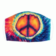 Boland 56785 56785 masque hippie multicolore peace masques quotidien h