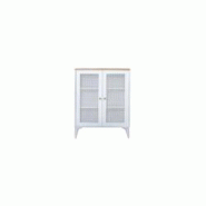 Buffet 2 portes en aggloméré Calvin Hanah Home - blanc 8684283661770 Buffet 2 portes en aggloméré Calvin Hanah Home - blanc 8684283661770