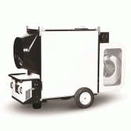 Chauffage fioul à air pulsé à combustion indirecte mobile - SOVELOR-DANTHERM - TITAN155_0