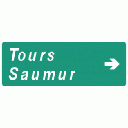 Panneau directionnel D43 - Carrefours Panneau directionnel D43 - Carrefours