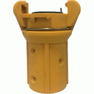 Raccord de sablage en nylon - YSAFT025L93 - Longueur 93mm - Tuyau 25x7mm