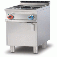 Redcook Cuiseur de pâtes électrique triphasé 1 bac 25 lt. Cm 30,5x33,5x32,7h. Châssis en acier inoxydable. Dimensions 40x70,5 h90 cm. Modèle CP-7