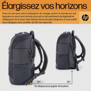 Sac à  dos pour ordinateur portable HP Travel 25 litres 15,6 pouces (gris acier)_0