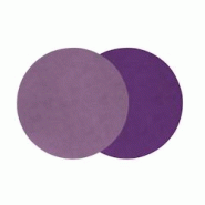 Stil Casa, set de 12 sous-plat bicolores, polyuréthane cousu, Ø 30 cm, finition dollar couleur lilas/violet. - STP30D-LV Stil Casa, set de 12 sous-plat bicolores, polyuréthane cousu, Ø 30 cm, finition dollar couleur lilas/violet. - STP30D-LV